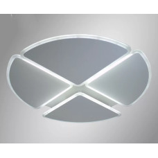 Світлодіодна LED люстра AERO round 70W 4TR-ON/OFF-470х60-WHITE/WHITE-220-IP20 Esllse