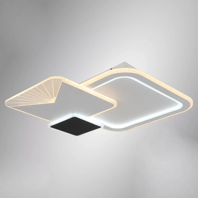 Світлодіодна LED люстра COMETA-105W-3S-APP-500x60-WHITE/BLACK-220-IP20 Esllse