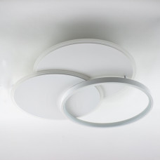 Світлодіодна LED люстра (NEW) VEGA triple 80W 3R-ON/OFF-490х60-WHITE/WHITE-220-IP20 Esllse