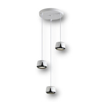 Світильник спот TELA 3xGX53-3R-310x1000-WHITE/BLACK-220-IP20 Esllse