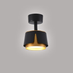 Світильник спот TELA 1xGX53-R-DL-100x135-BLACK/GOLD-220-IP20 Esllse