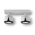 Світильник спот TELA 2xGX53-2R-DL-270x100x130-WHITE/BLACK-220-IP20 Esllse