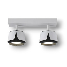 Світильник спот TELA 2xGX53-2R-DL-270x100x130-WHITE/BLACK-220-IP20 Esllse