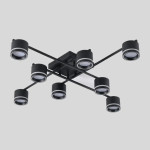 Люстра GELA 8xGX53 S-820x820x140-BLACK-IP20 Esllse