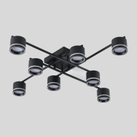 Люстра GELA 8xGX53 S-820x820x140-BLACK-IP20 Esllse
