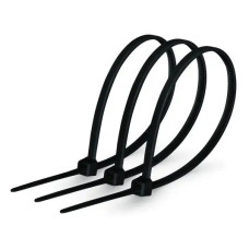 Хомут нейлоновый 3х200 черный АСКО 100шт
