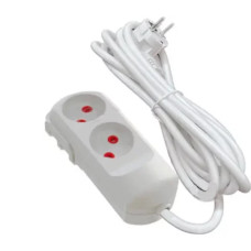 Удлинитель бытовой б/у 2 гнезда на 3 метра NEOMAX NX500203