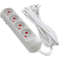 Удлинитель бытовой б/у 4 гнезда на 3 метра NEOMAX NX500403
