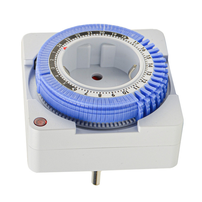 Таймер электромеханический суточный URate STD-24 AC 230V 16A АСКО (A0010230008)