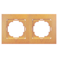 Рамка двойная универсальная NILSON Touran дуб 24250092