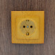 Розетка одинарна з/з NILSON Touran дуб 24251017