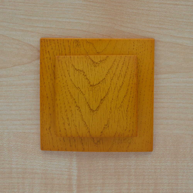 Выключатель одинарный NILSON Touran дуб 24251001