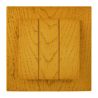 Вимикач триклавішний NILSON Touran дуб 24251066