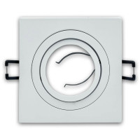 Светильник точечный BIOM SP-03S-W-AL врезной для лампы MR16 белый