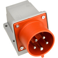 Вилка стационарная полиамид серии UСombi 5P 32A IP 44 АСКО (A0080010140)