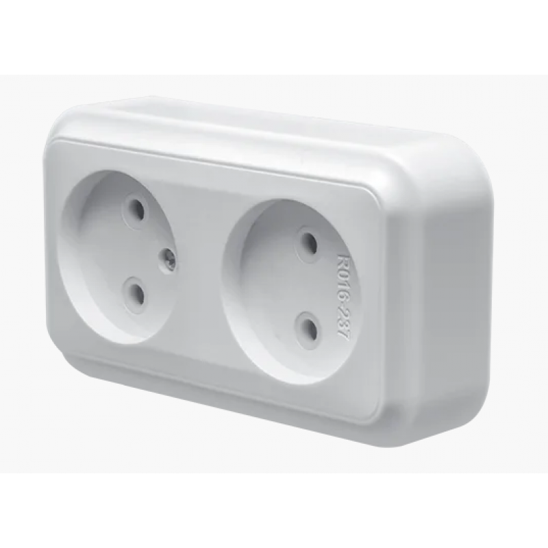 Розетка 2-м наружная Marshel RO16-237