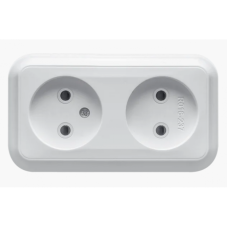 Розетка 2-м наружная Marshel RO16-237