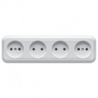 Розетка 4-м наружная Marshel RO16-252