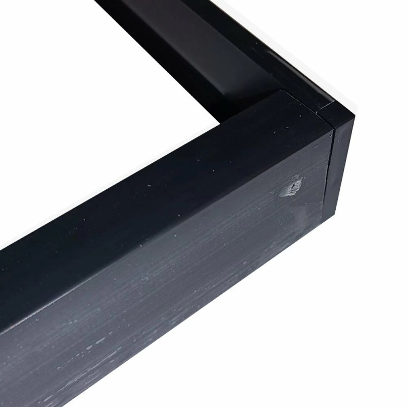 Рамка накладна SF-3 до панелі 600*600 пластик чорна