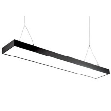 Светильник линейный LED BIOM LN-5-36-12070-5-B 36W 5000К 1200mm черный с подвесом (подвес в комп.)