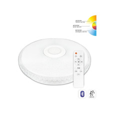Світильник світлодіодний Biom SMART SML-R47-55-M-RGB 3000-6000K 55Вт з д/к музичний BT APP