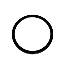 Світильник світлодіодний LED BIOM MD-01-R24-5 24w круг чорний 5000K