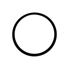 Світильник світлодіодний LED BIOM MD-01-R28-5 28w круг чорний 5000K