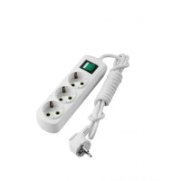 Удлинитель бытовой с/из 3 входа 2м с выключателем LETITIA 721-0302-302 Lezard