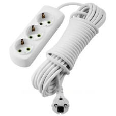 Удлинитель бытовой с/из 3 входа 7м LETITIA 721-0307-301 Lezard