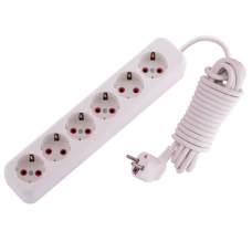 Удлинитель бытовой з/з 6 входов 5м LILA 720-0605-601 Lezard