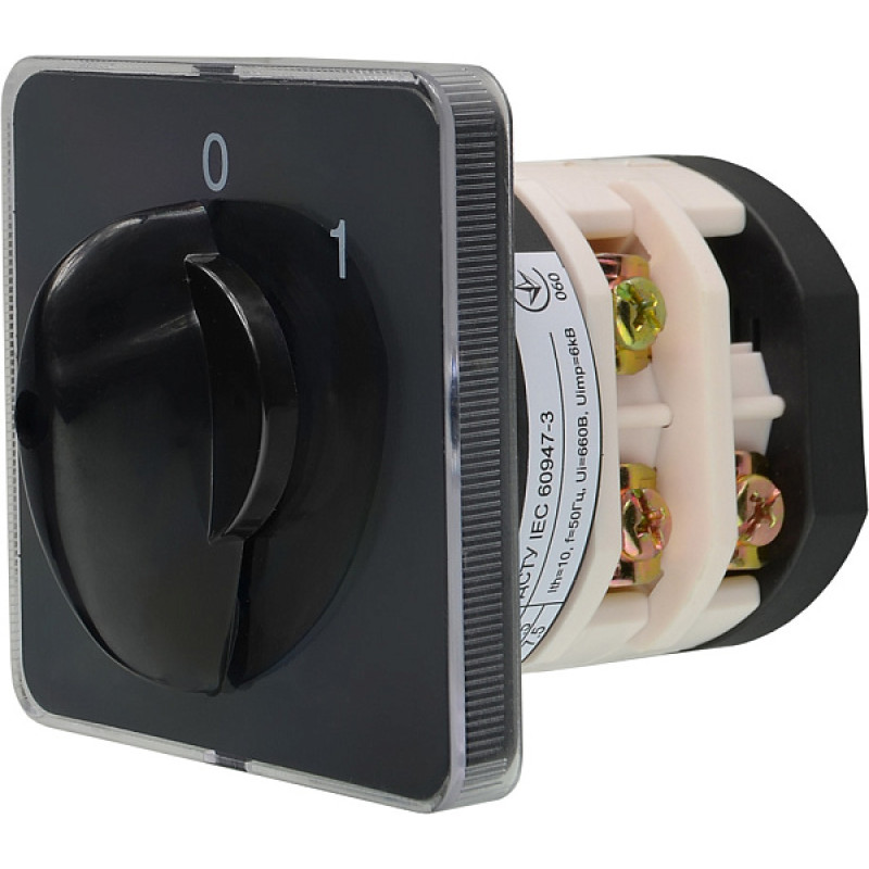 Пакетный Кулачковый Переключатель Е-9 40А/2-823 (1-0) 3 полюса АСКО (A0110010019)