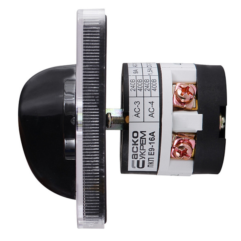 Переключатель пакетный типа ПКП Е9 16А/1.831 (1-0-2 выбор фазы) A0110010002