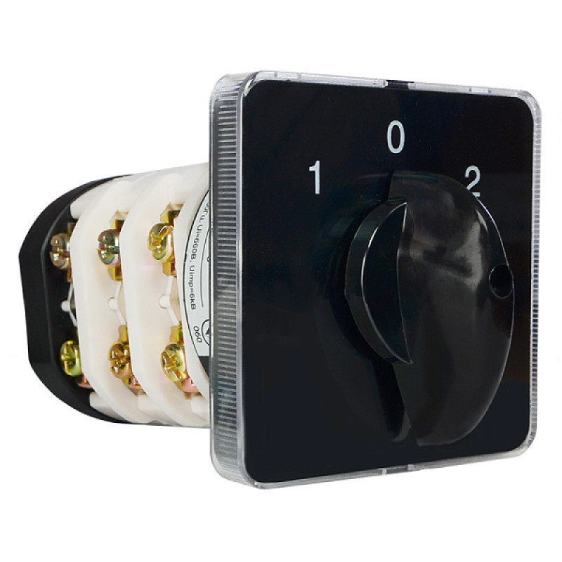 Перемикач пакетний типу ПКП Е9 32А/3.833 (1-0-2 вибір фази) A0110010036