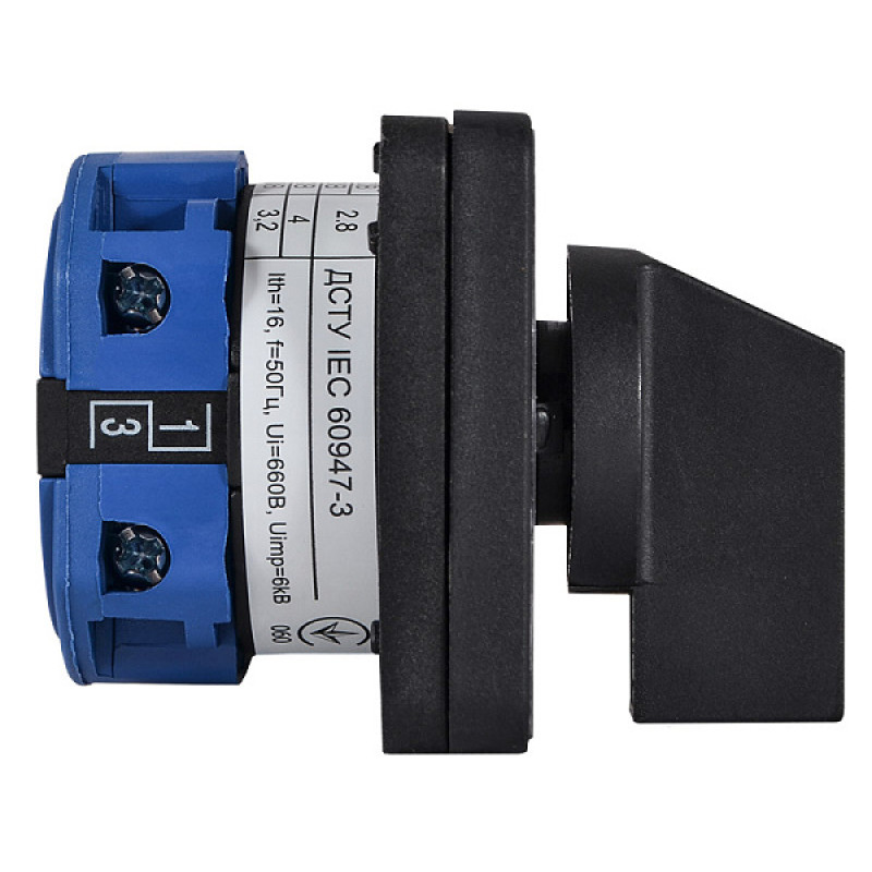 Переключатель пакетный типа ПКП SBI 16А/1.831 (1-0-2 1 полюс) АСКО (A0110010041)