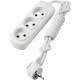 Удлинитель бытовой б/у 3 входа 2м LETITIA 721-0302-303 Lezard