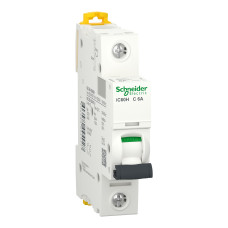 Автоматический выключатель iC60H 1P 6A C Schneider Electric A9F89106