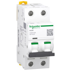 Автоматический выключатель iC60N 2P 25A B Schneider Electric A9F78225