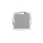 Кнопка звонка серая 742-3588-103 серия Vesna