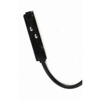 TM-KON-003 Конектор для шини 3 контакти чорний (1/300шт) LEZARD