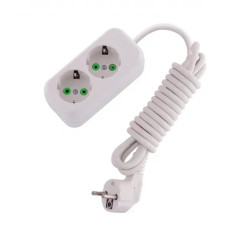 Удлинитель бытовой с/из 2 входа 5м LETITIA 721-0205-201 Lezard