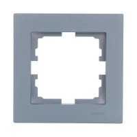 Рамка 1-я горизонтальная б/уст асфальт 742-M6980-146 серия Vesna