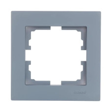 Рамка 1-я горизонтальная б/уст асфальт 742-M6980-146 серия Vesna
