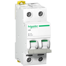 Выключатель нагрузки Acti9 iSW, 2P, 40A, Schneider Electric A9S65240
