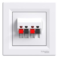 Аудио розетка SCHNEIDER Asfora белая EPH5700121