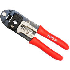 Клещи для обжима и зачистки проводов YATO L=195мм (YT-22422)