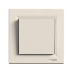 Заглушка SCHNEIDER Asfora крем с рамкой EPH5600123