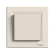 Заглушка SCHNEIDER Asfora крем с рамкой EPH5600123