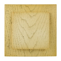 Вимикач одноклавішний NILSON Touran Клен 24281001