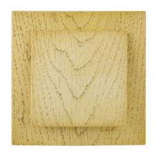 Вимикач одноклавішний NILSON Touran Клен 24281001