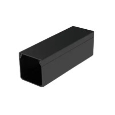 Кабельный канал из ПВХ черного цвета 40х40мм; Серия LHD; ПВХ КОПОС (LHD 40X40_FD)